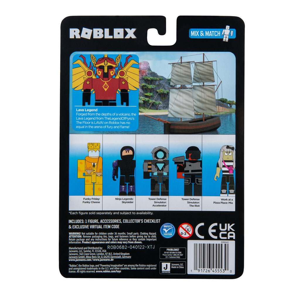 Hot Deal: Roblox Lava Legend Core Figure Pack