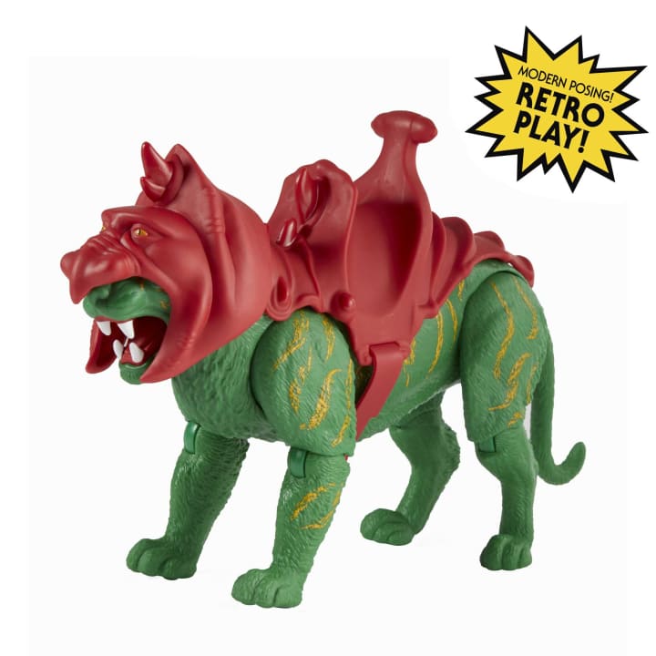 Hot! Masters of the Universe Battle Cat Figure