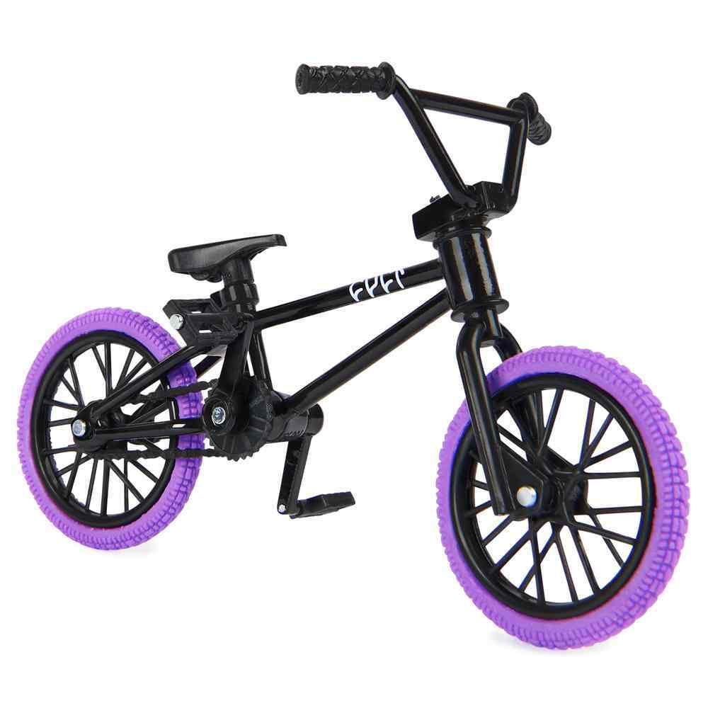 Tech Deck Single Cult Purple Miniature BMX Bike with Authentic Details