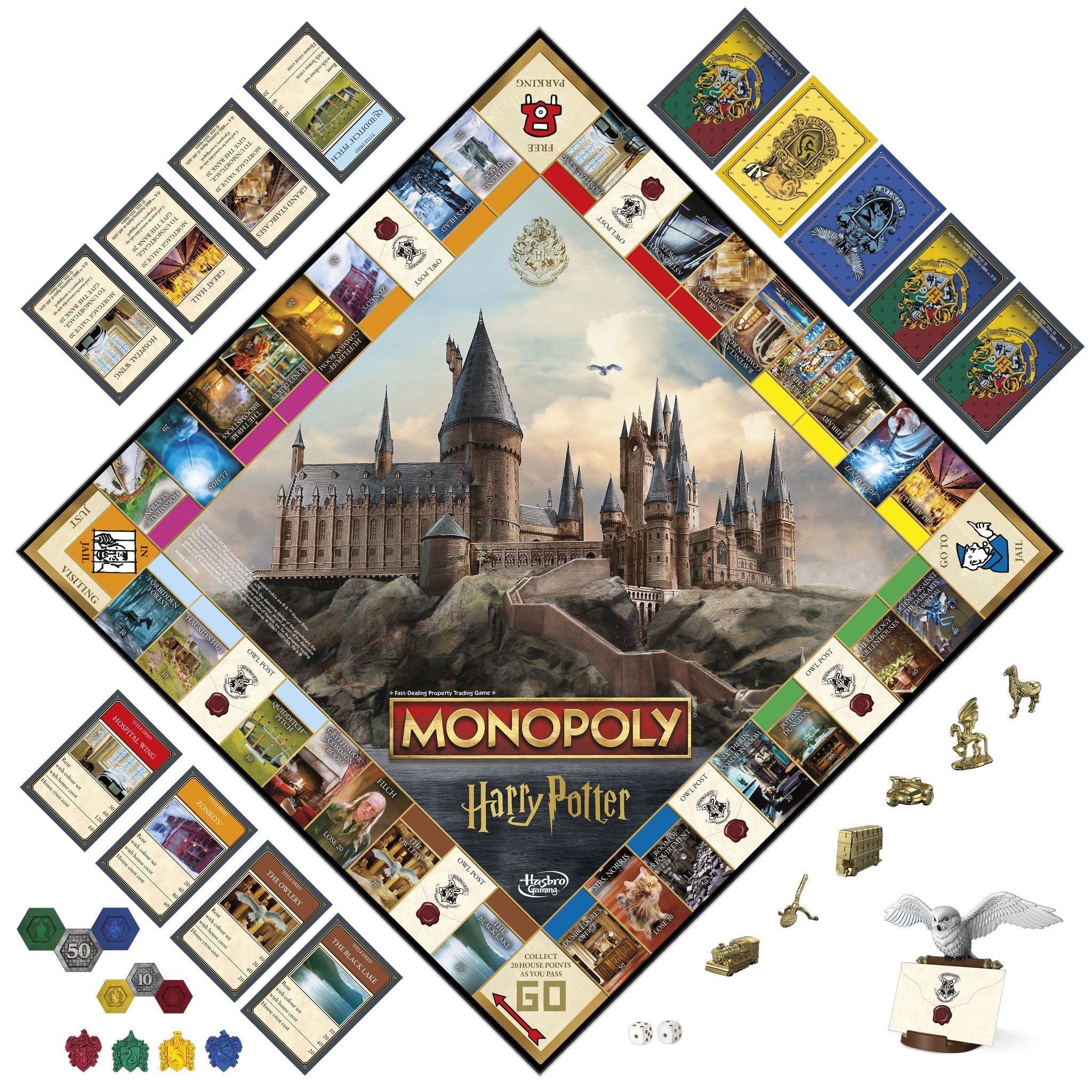 Hot! Monopoly Harry Potter Edition Board Game