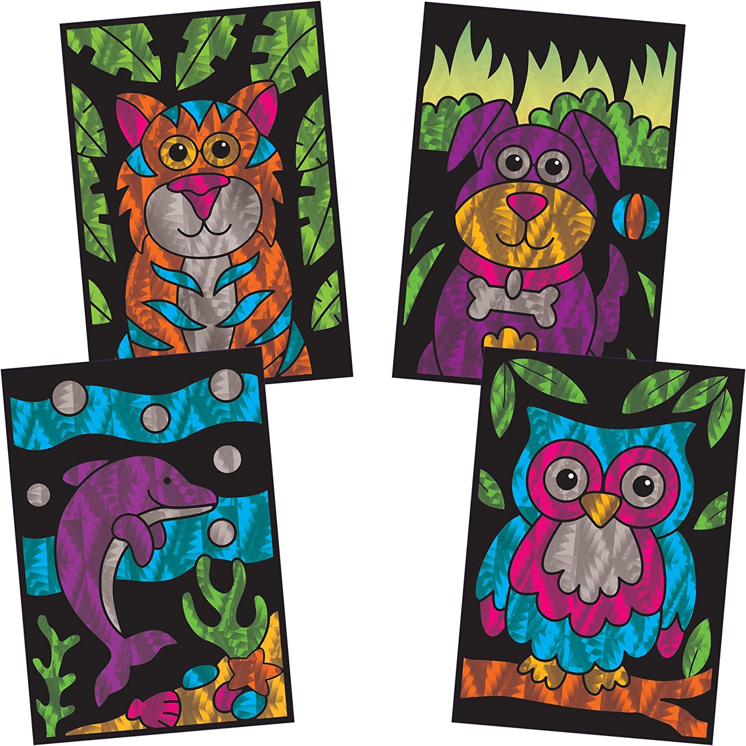 GALT Foil Art Kit - Create Sparkly Pictures