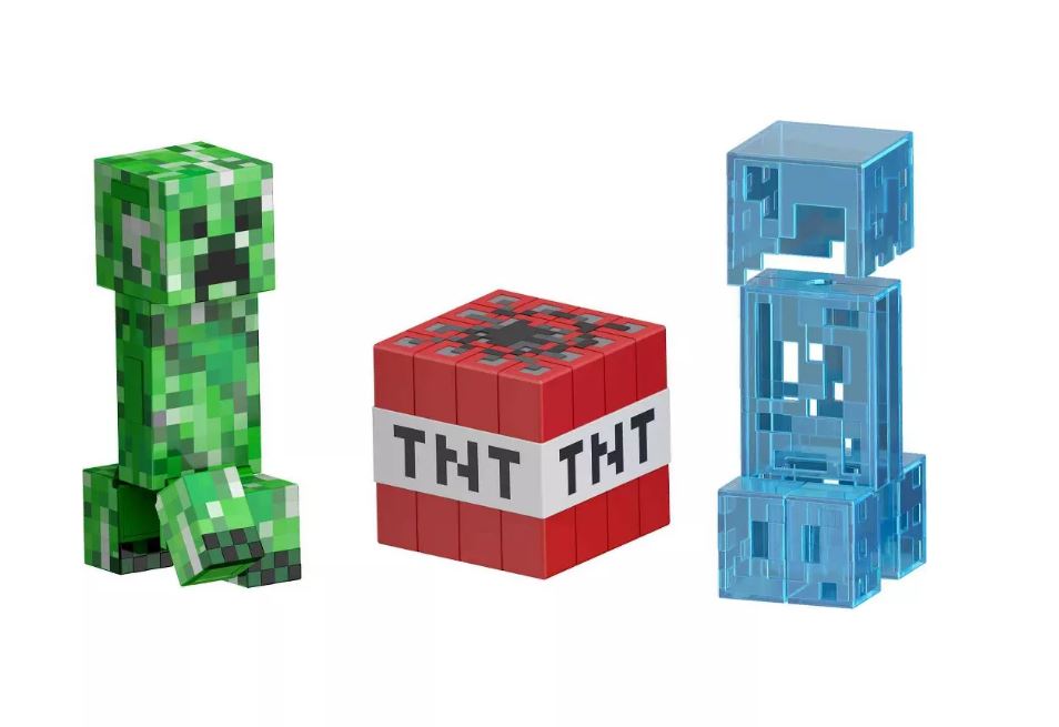 Exclusive Minecraft Diamond Level Creeper Action Figure