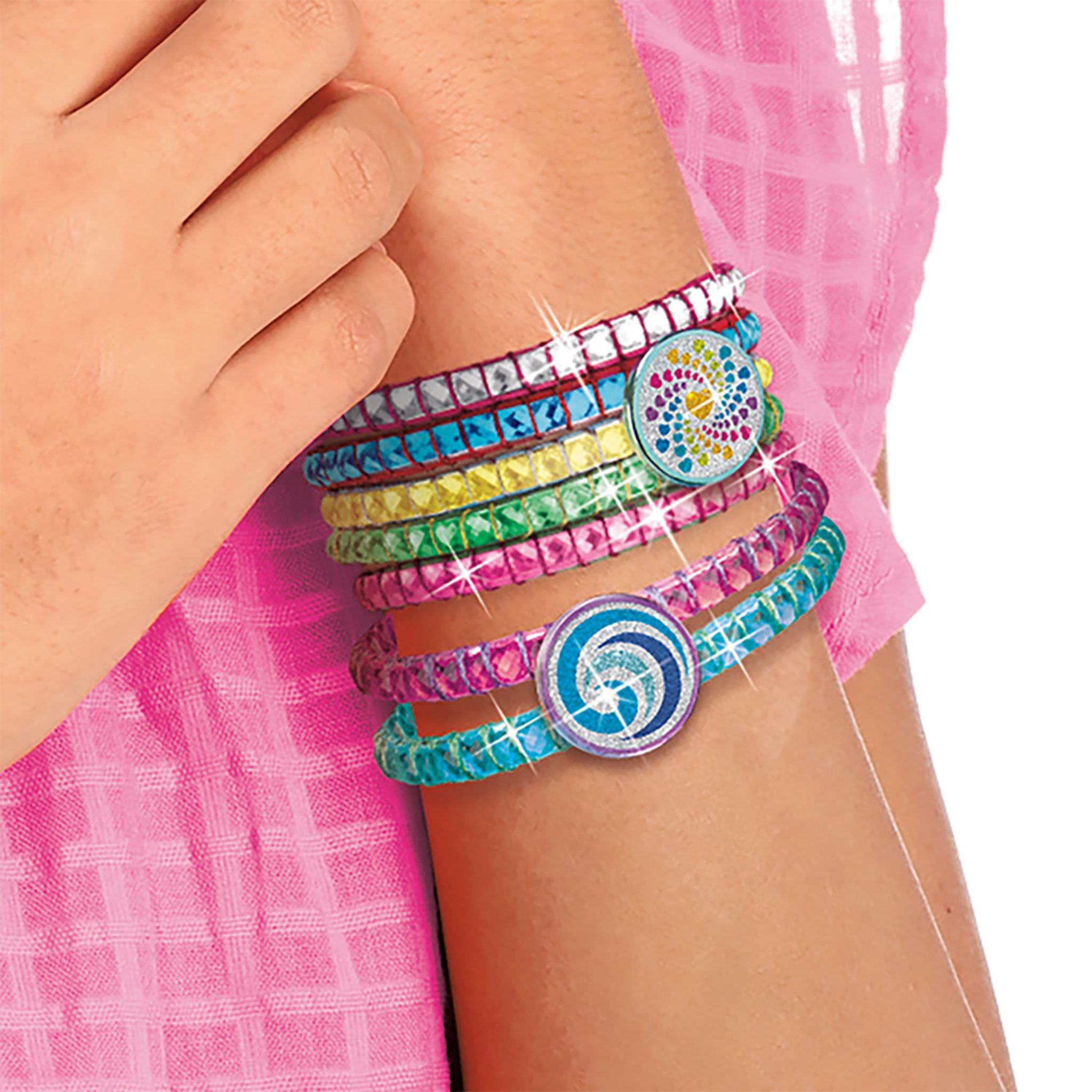 Hot! Cra-Z-Art Sparkling Diamond Art Jewelry with Shimmer & Sparkle