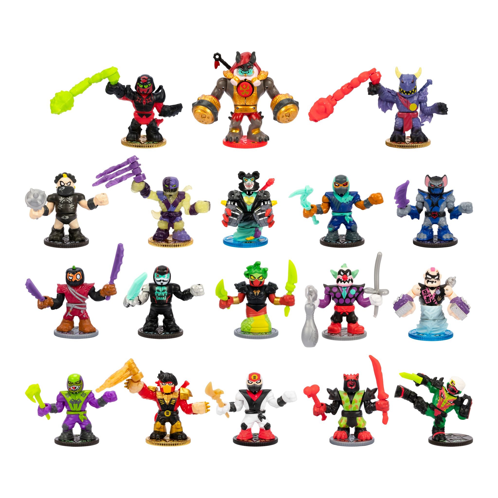 Hot Deal! Akedo S7 Single Pack - Assorted Styles of Ninja Fury Battling Warriors