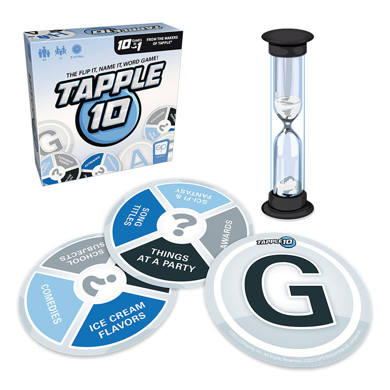 Tapple 10: 10 Fun and Challenging Word Games for Family and Friends - Perfect for On-the-Go!