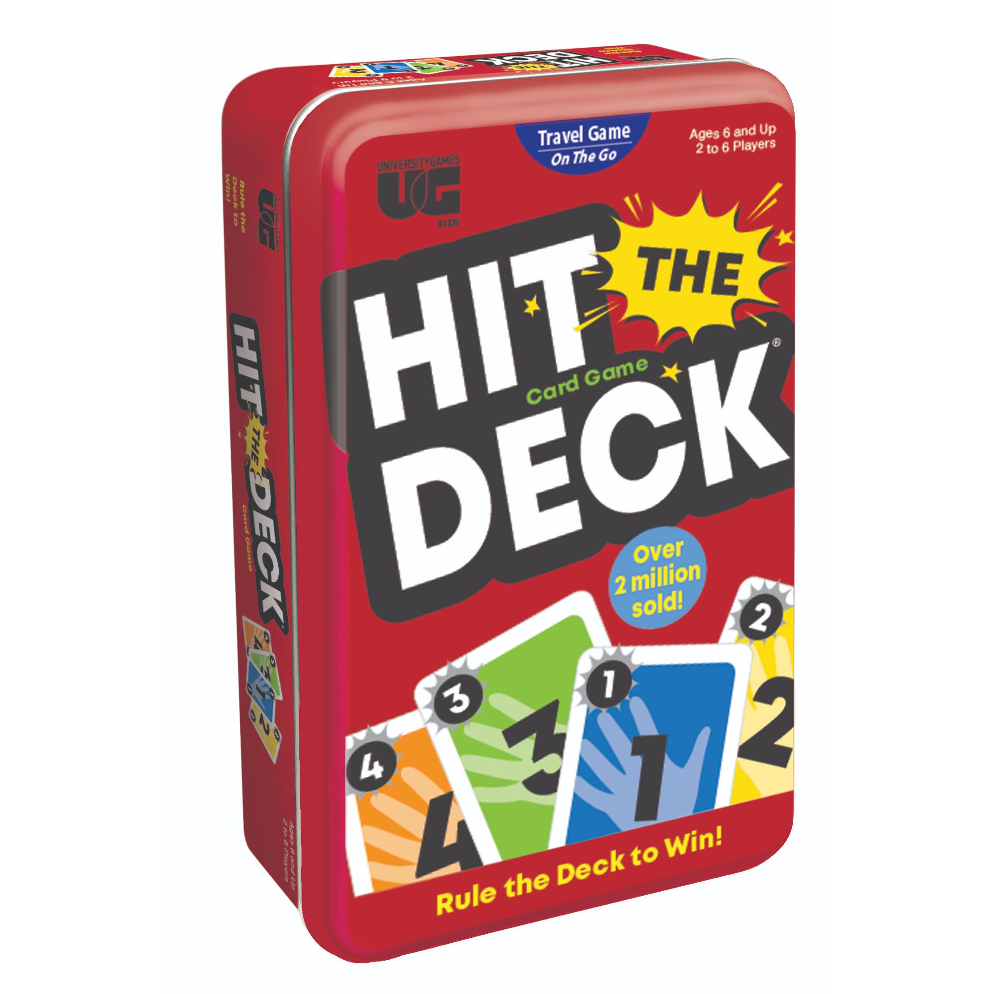 University Games Hit The Deck Tinned Game - Family Fun!
