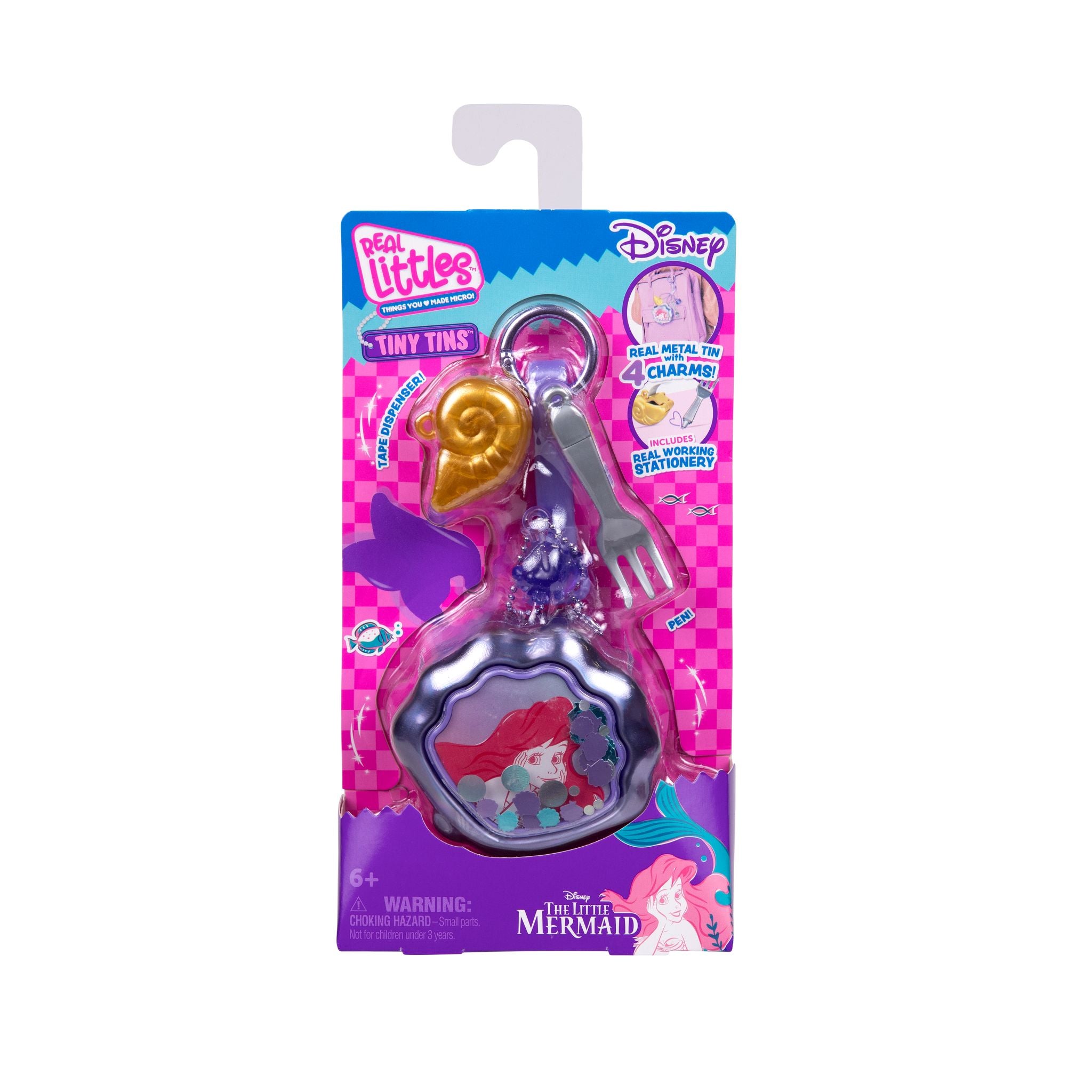 Real Littles Disney Series 7 Tiny Tins Keychain Single Pack Assorted Styles