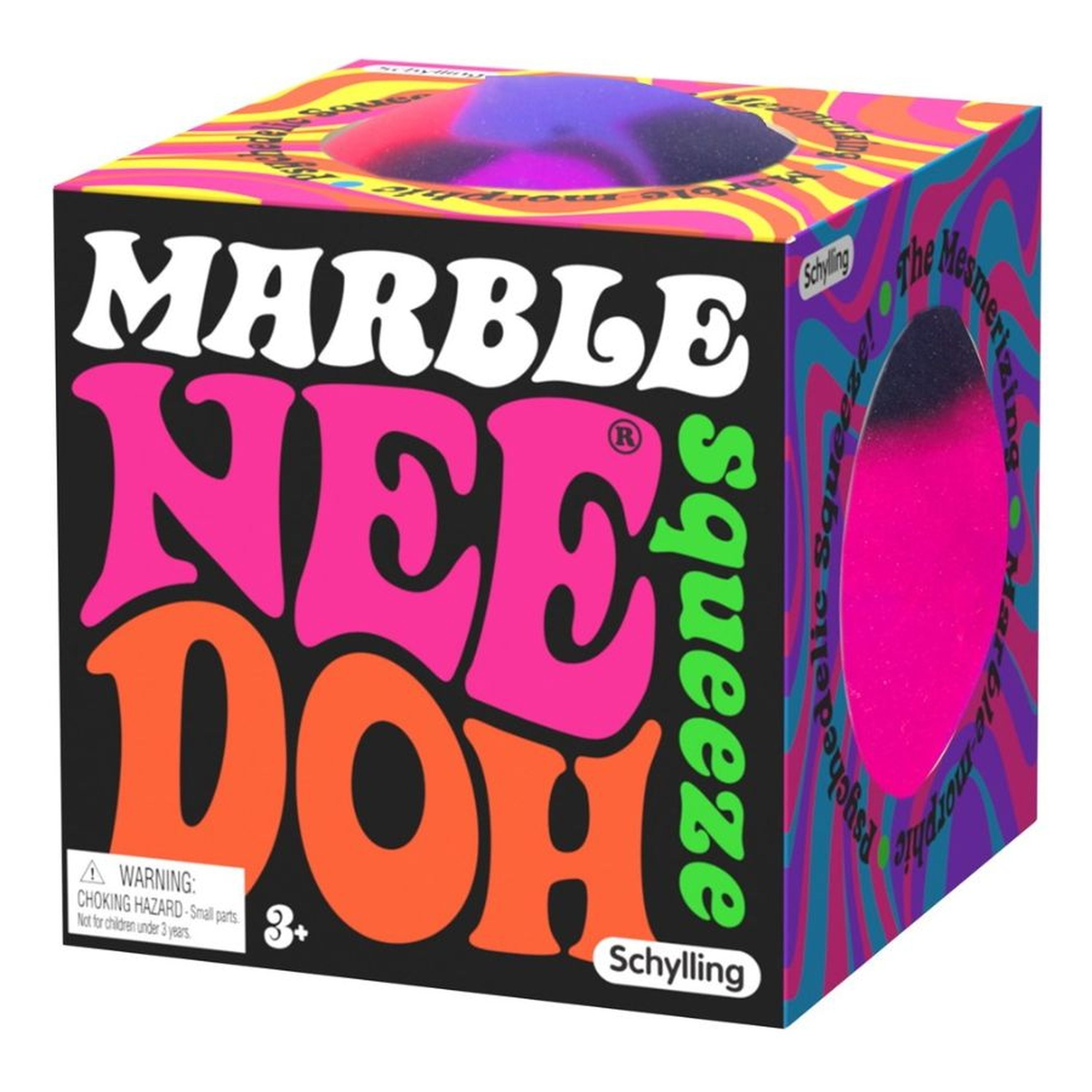 Schylling Marble Super NeeDoh - Assorted Funky Styles