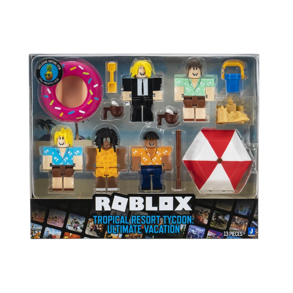 Roblox Tropical Resort Tycoon Figure Multipack: The Ultimate Vacation Set