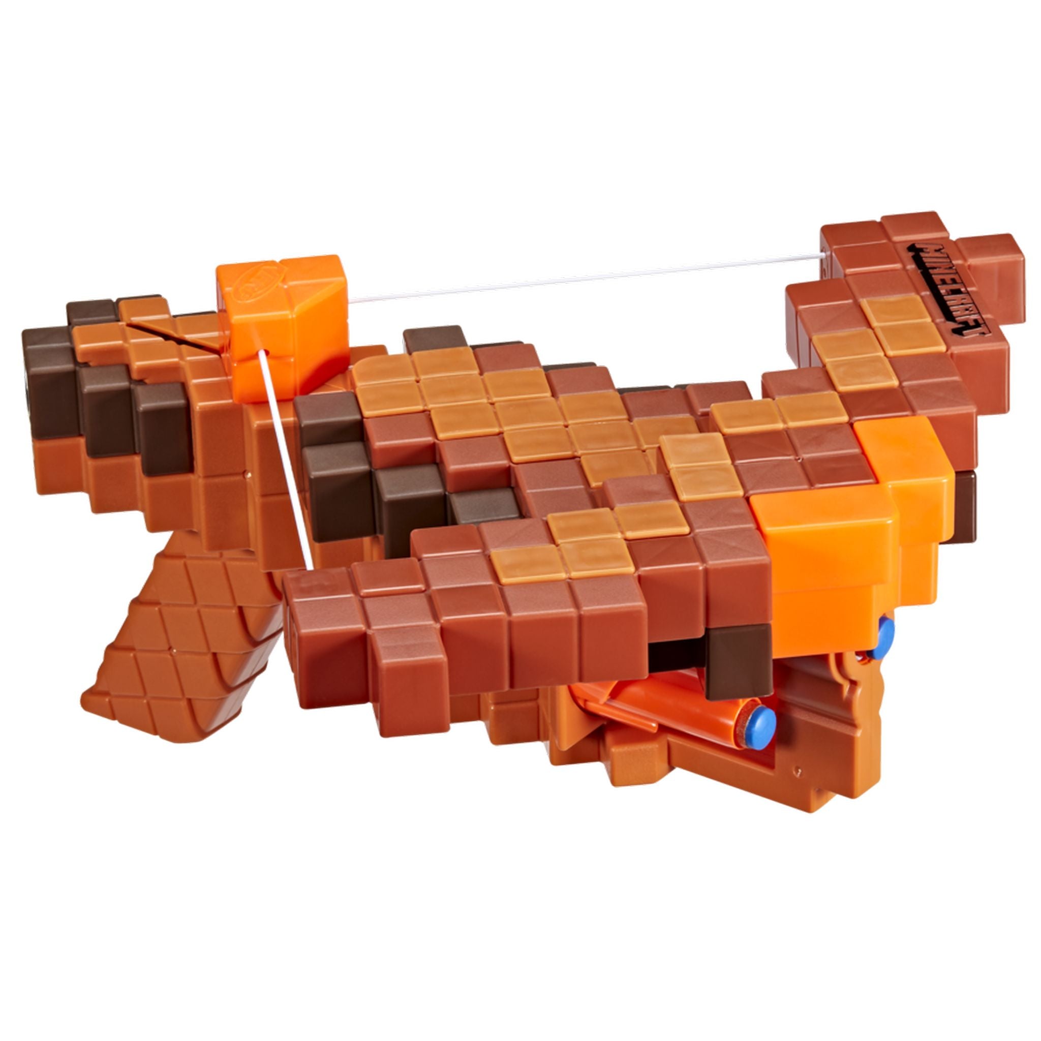 Nerf Licensed Minecraft-Inspired Pillager's Dart-Blasting Crossbow
