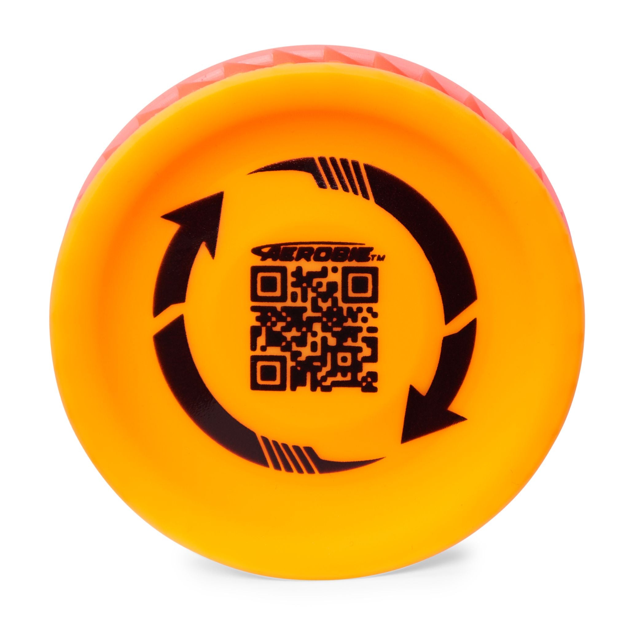 Orange Red Miniature Aerobie Pro Lite Throwing Disc - Ideal for Outdoor Fun and Great Deals
