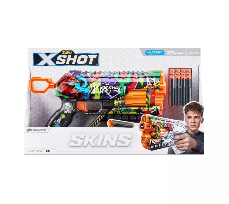 Hot Deal: ZURU X Shot Skins Griefer Graffiti Blaster