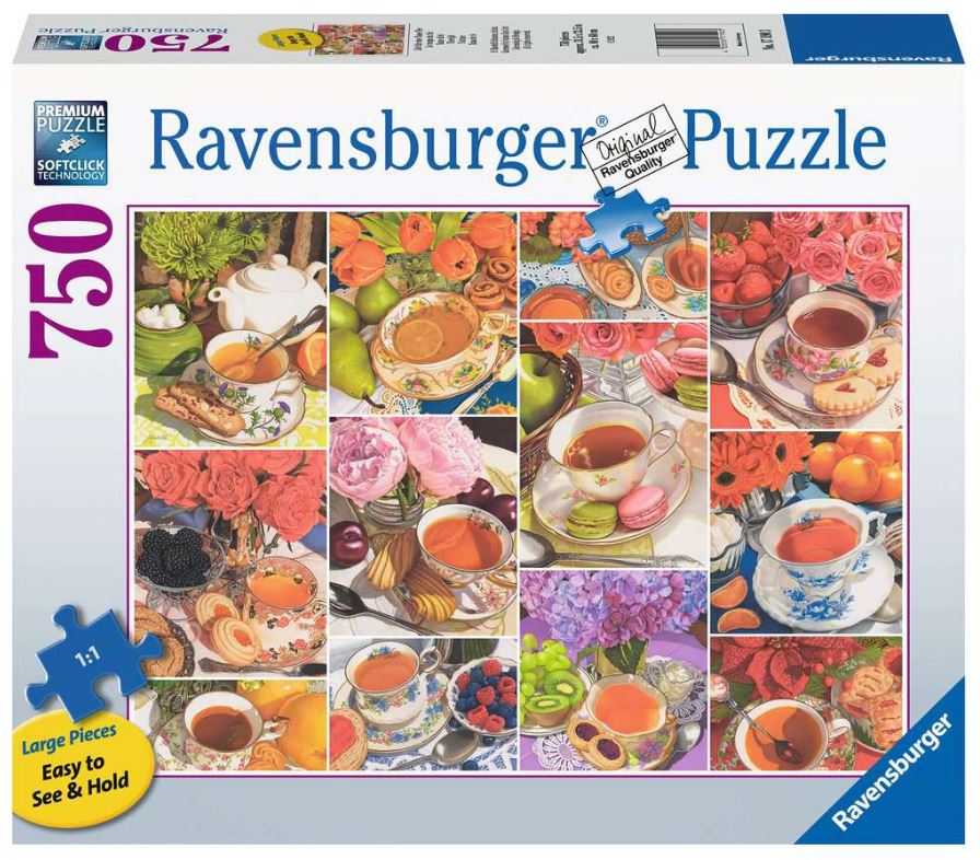 Ravensburger 750-Piece Teatime Puzzle - Premium Quality!