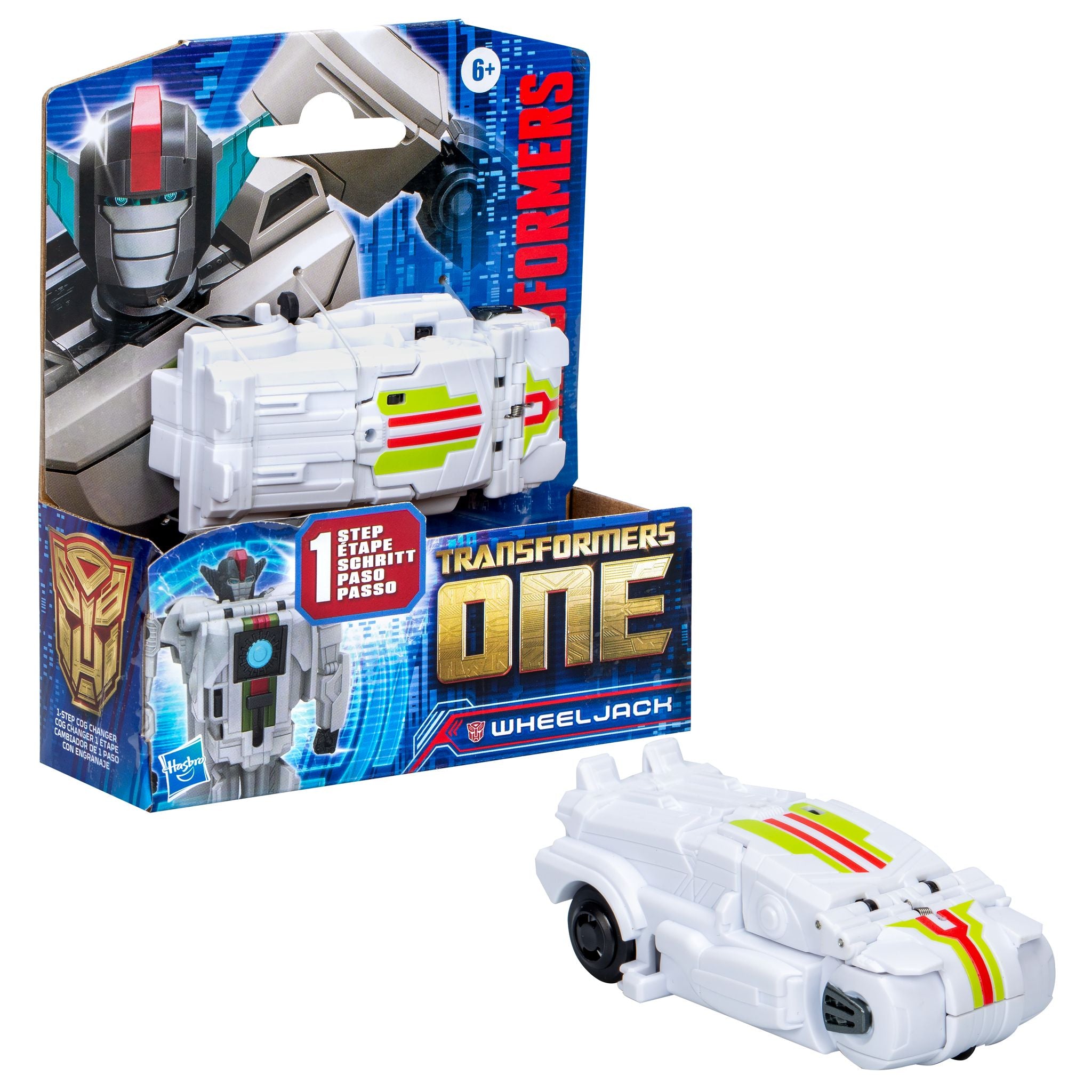 Hot Sale! Transformers One Movie-Inspired Cog Changer Wheeljack 2-in-1 Action Figure