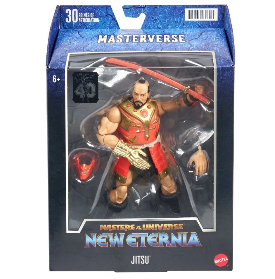 New Eternia Jitsu Action Figures from Masters of the Universe Masterverse