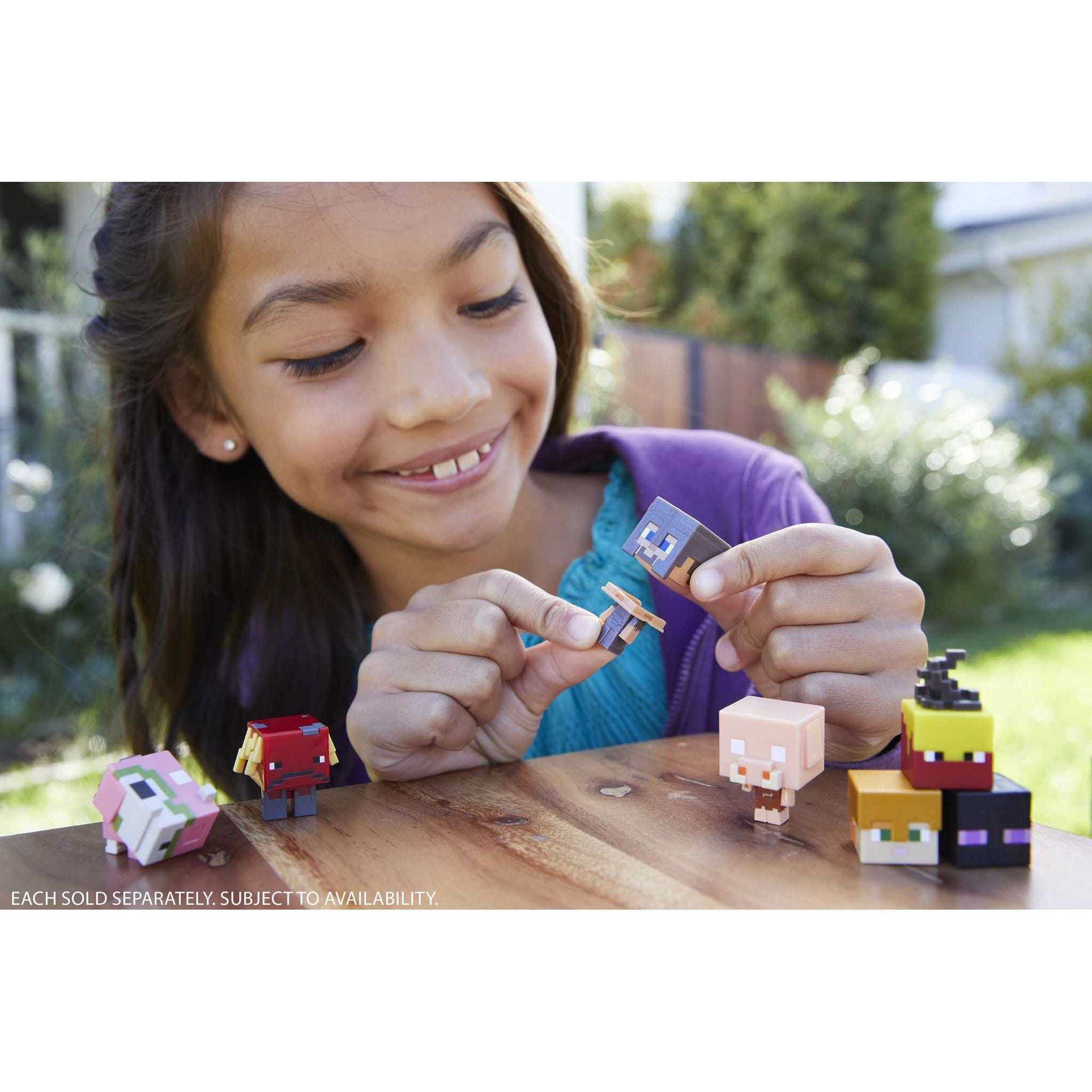 Hot Sale! Collectible Minecraft Enderman Miniature Mob Head Figures for Fans