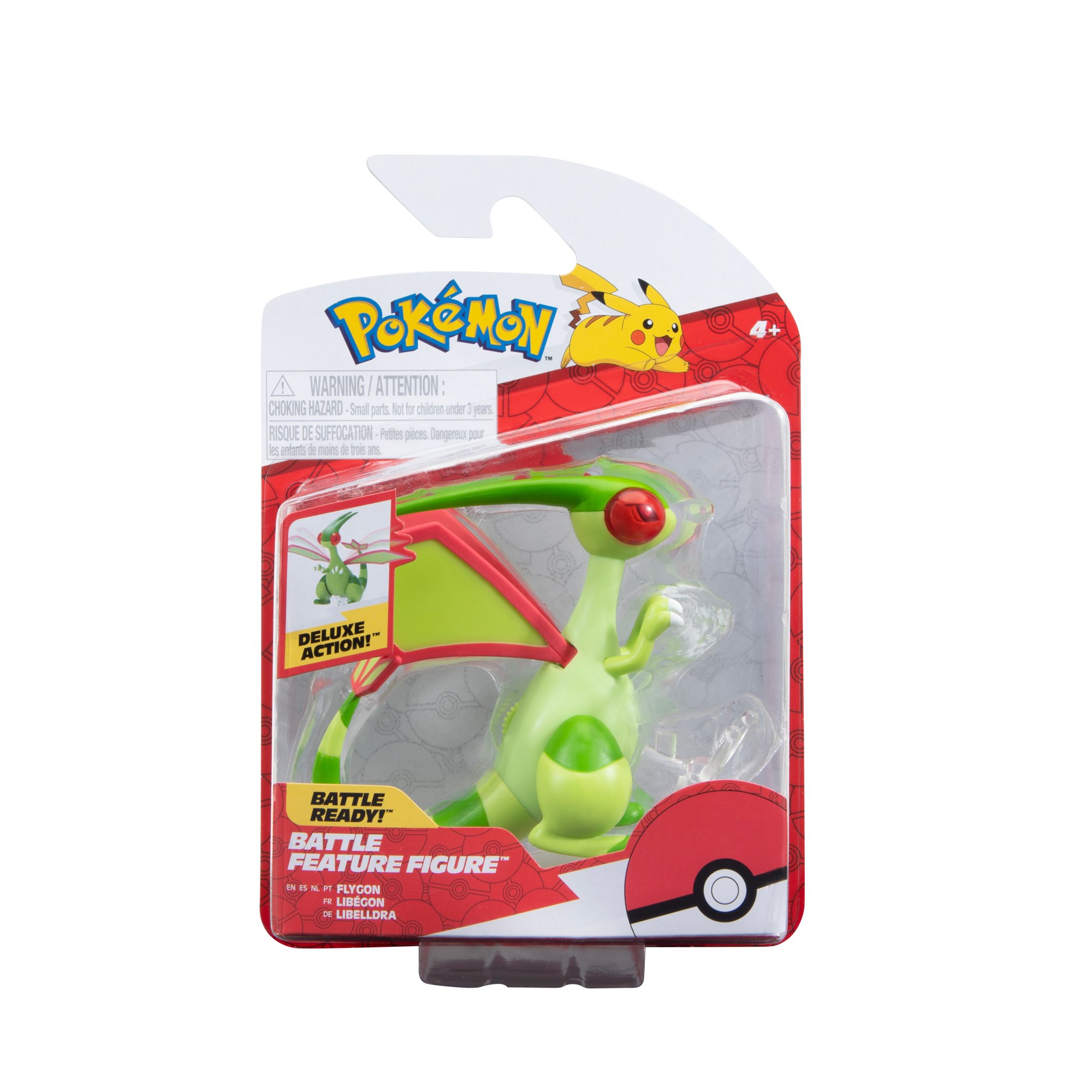 Hot! 4.5 - inch Flygon Pokémon Battle Figure