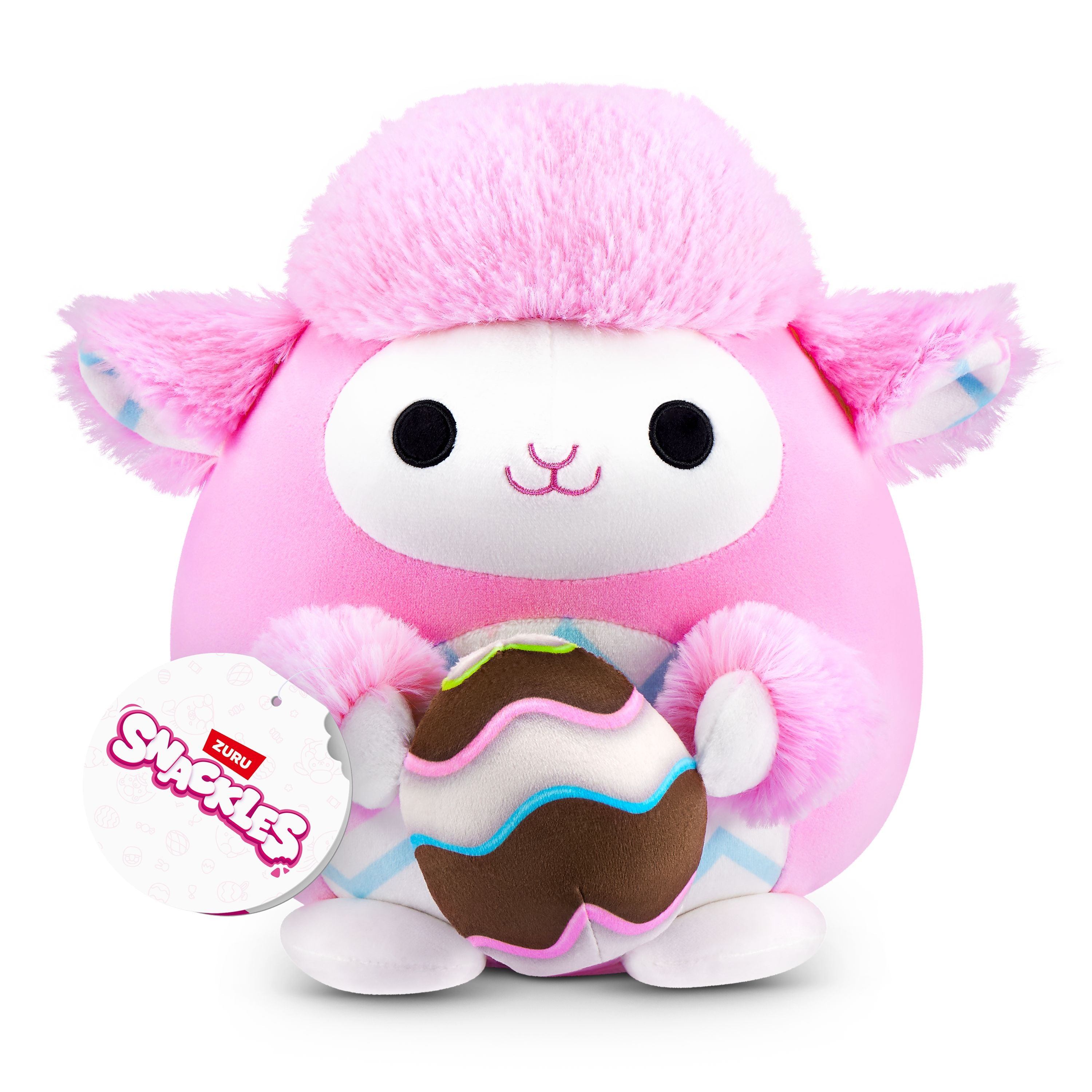 ZURU 8-Inch Snackles Plush - Easter Series Anna Sheep, Limited Edition