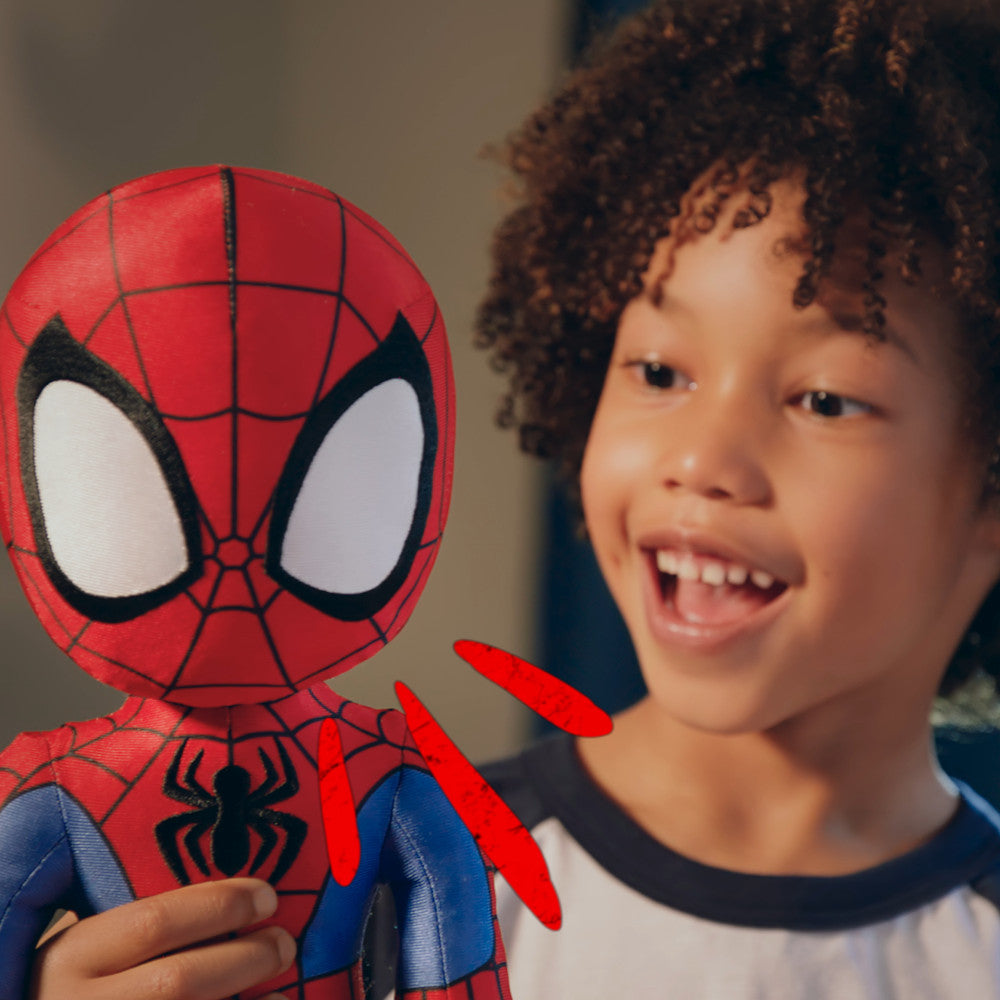 Hot! Marvel My Friend Spidey 16 - Inch Sound - Activated Plush
