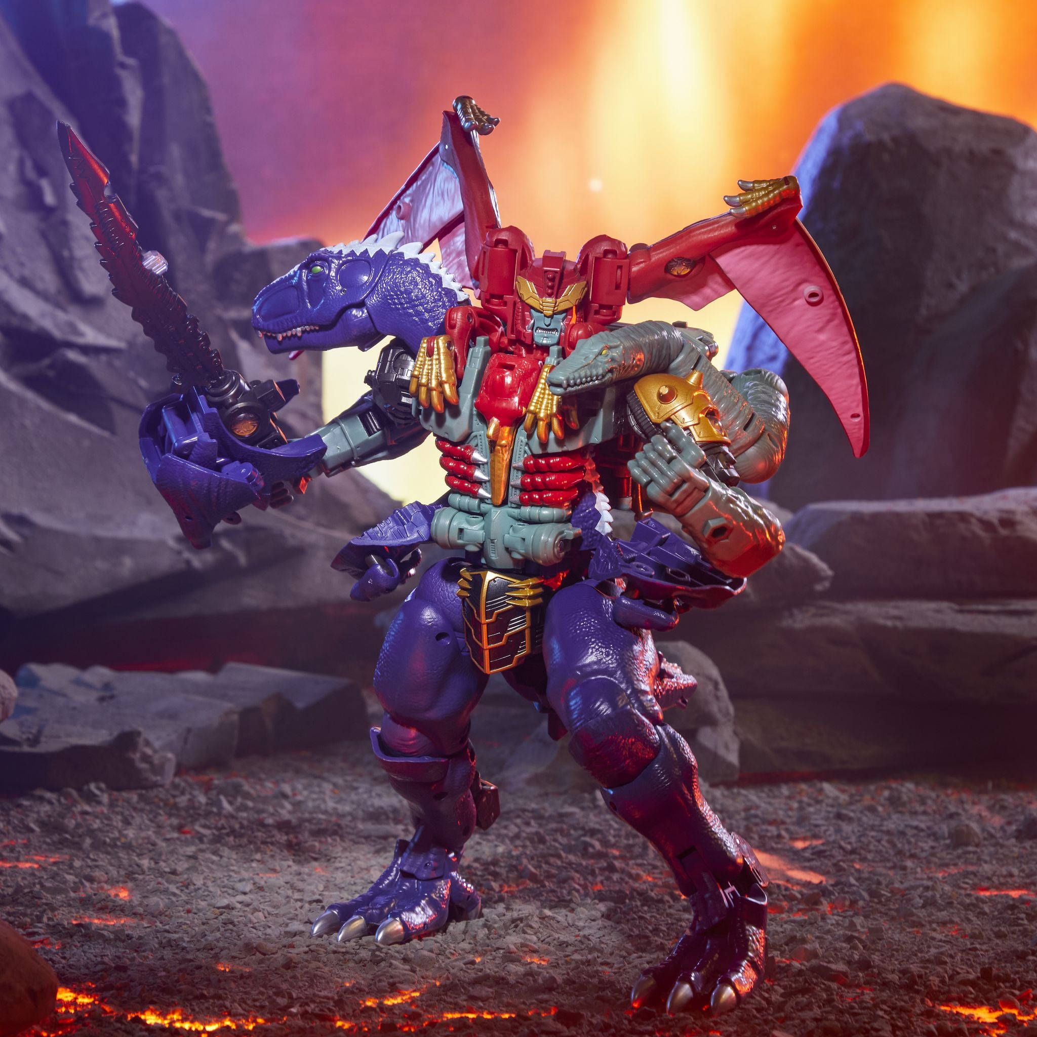 Transformers Legacy United Commander Class Beast Wars Magmatron: 3 - in - 1 Convertible Toy