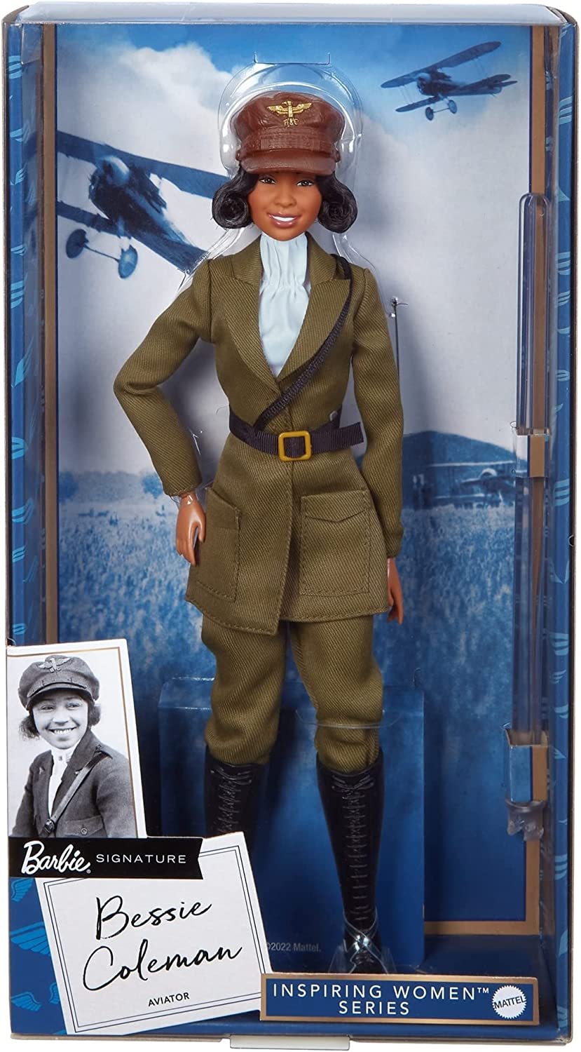 Hot! Barbie Inspiring Women - Bessie Coleman Doll