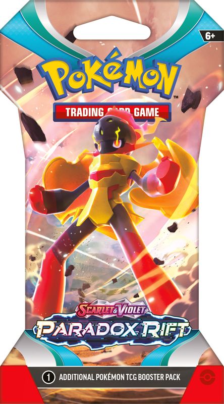 Hot Deal: Assorted Styles of Pokemon TCG Scarlet & Violet 4 Paradox Rift Blister Packs