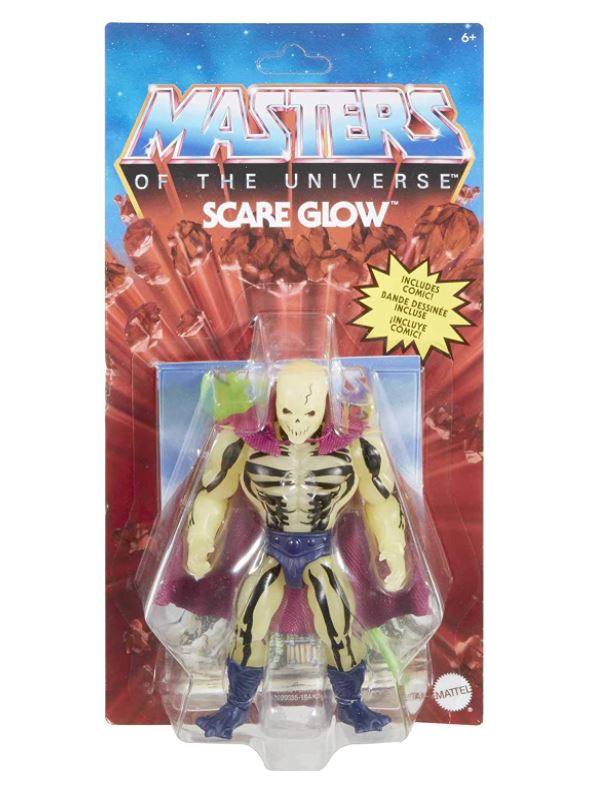 Masters Of The Universe Origins - 5.5-Inch Poseable Scare Glow Action Figure