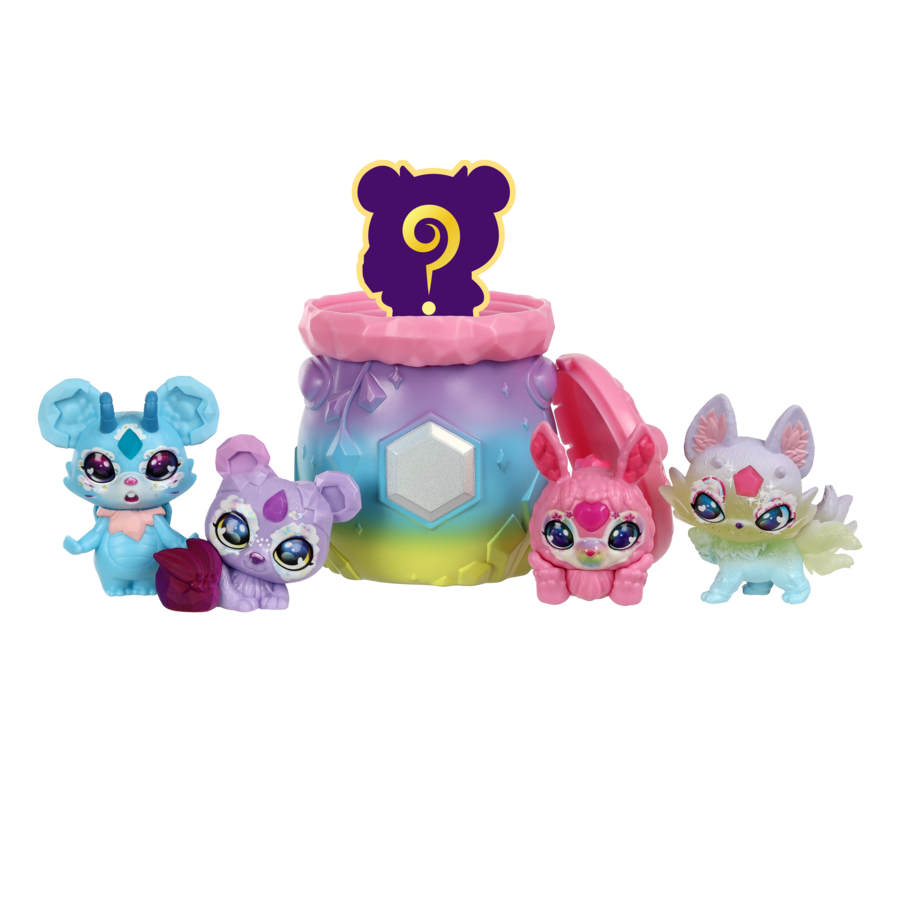 Hot! Magic Mixies Mixlings Magical Rainbow Deluxe Pack