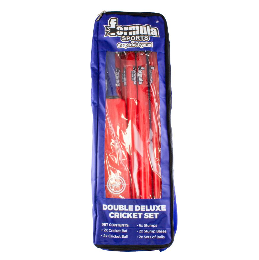 Formula Sports Premium Double Deluxe Cricket Set for All Ages