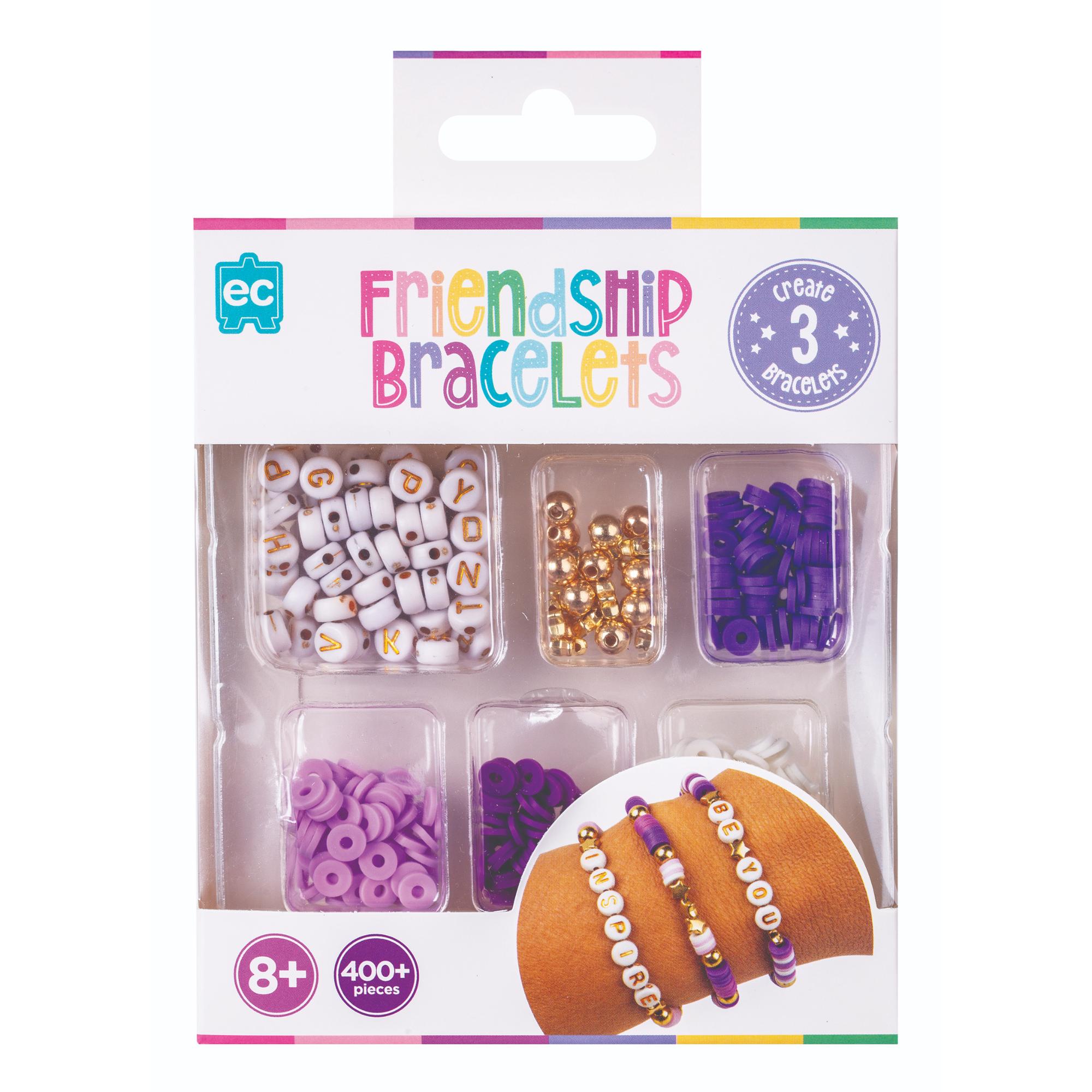 Hot Deal! Purple Friendship Bracelet Kit for Making Unique Jewelry