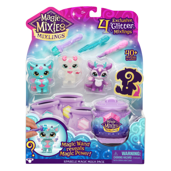 Hot! Magic Mixies Mixlings Sparkle Magic Super Pack