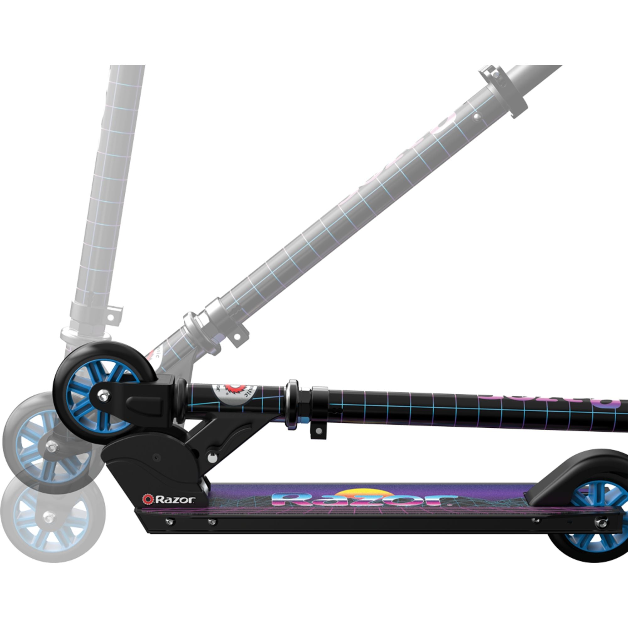 Hot Deal! Razor A Synthwave Special Edition Kids' Kick Scooter