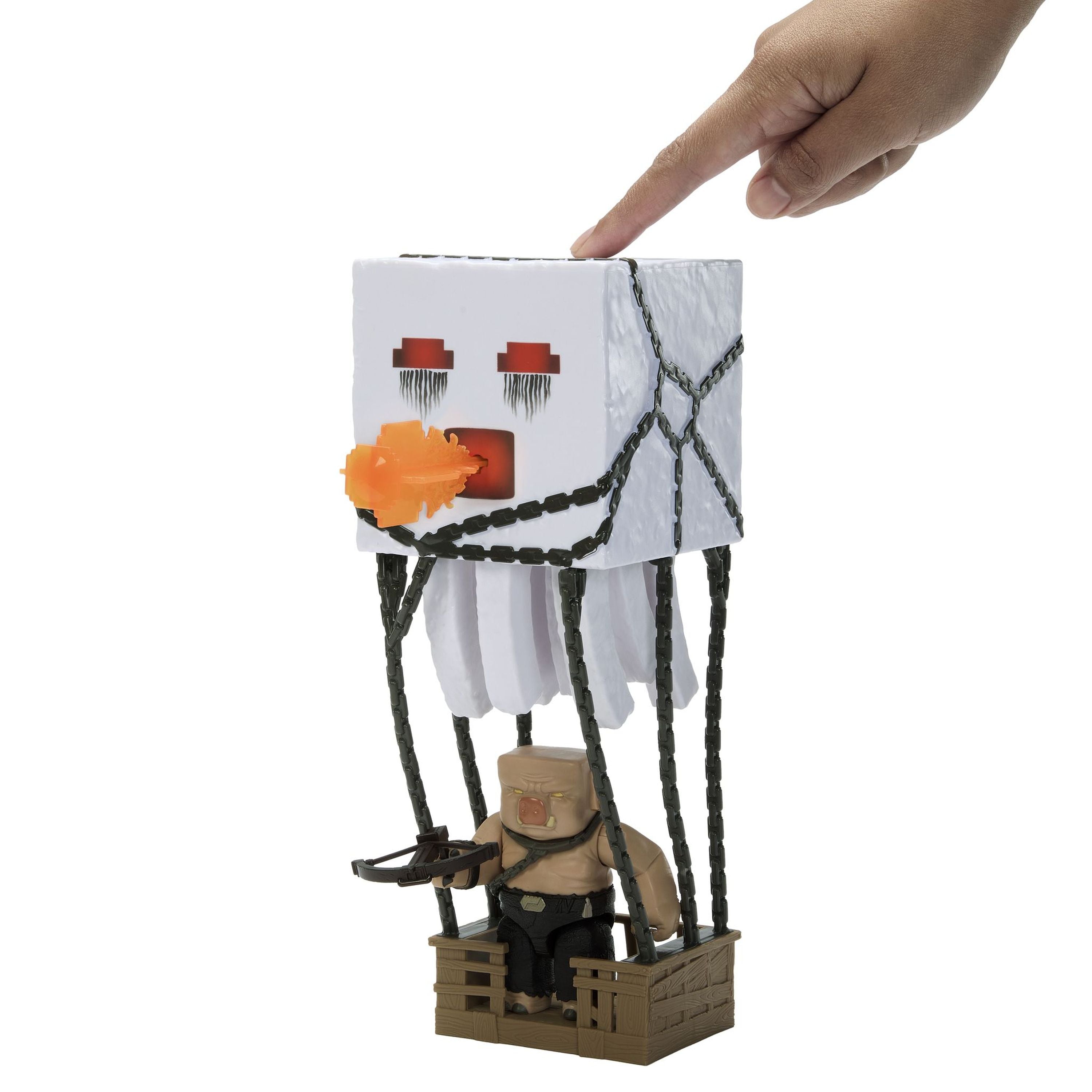 Hot! Minecraft Movie Blast Attack Ghast Action Figure Set