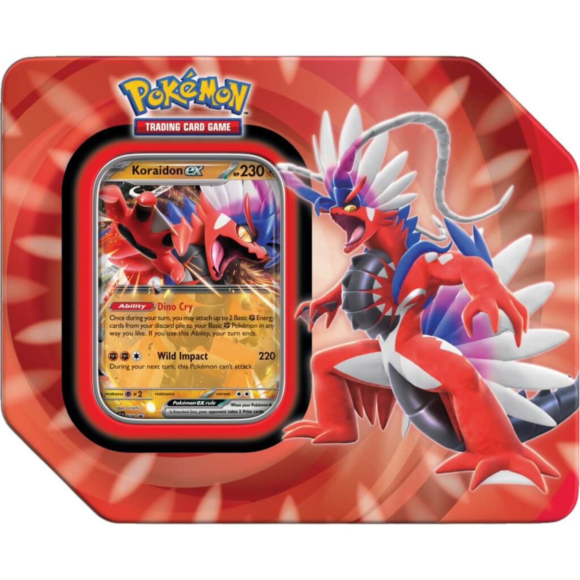 Pokemon TCG: Assorted Styles Paldea Legends Tin with Exclusive Promo