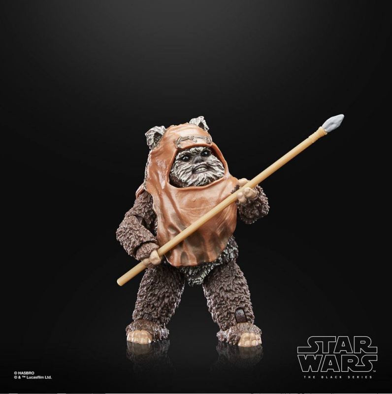 Star Wars The Black Series 6-Inch Wicket Figure - 40th Anniversary Commemoration
