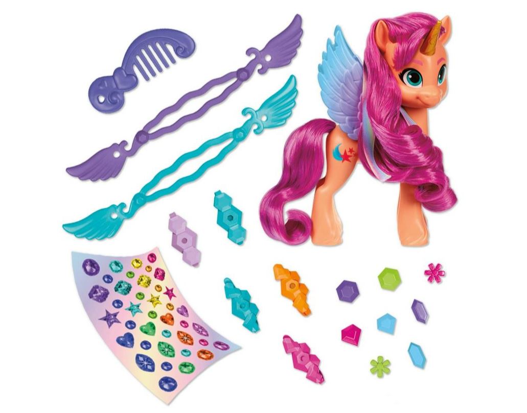 Hot Sale! My Little Pony Ribbon Hairstyles Toy - Sunny Starscout for Kids