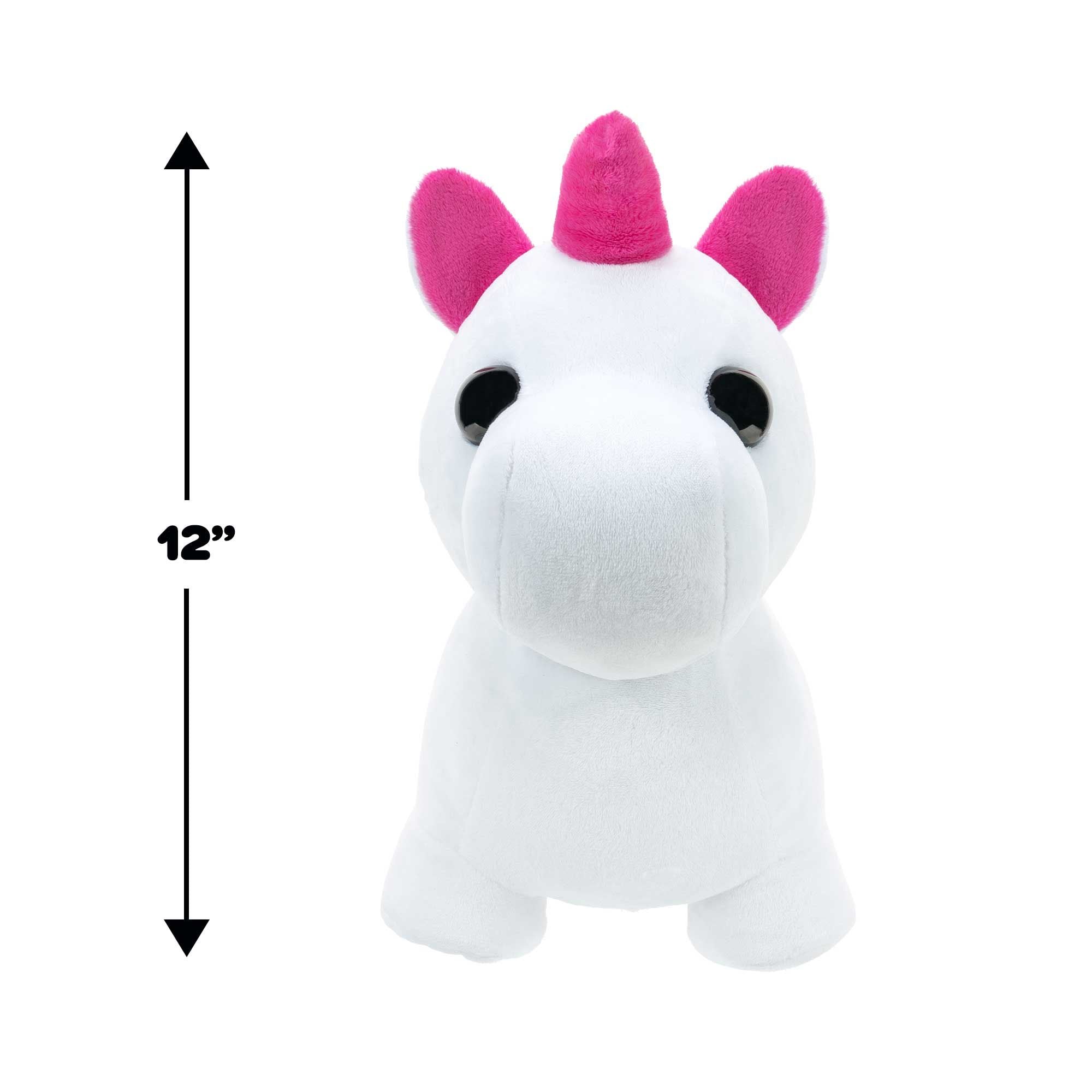 Adopt Me! 12-Inch Light-Up Mega Neon Unicorn Plush - Exclusive Bonus