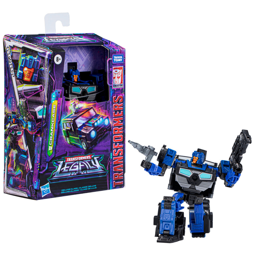 Transformers Generations Legacy Deluxe - Awesome Crankcase Robot Toy