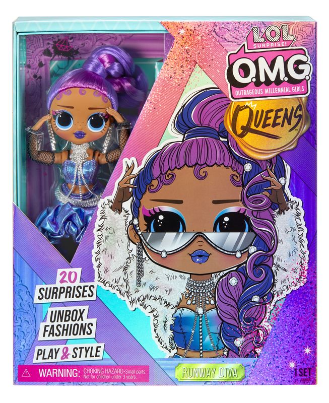 Hot Deal! L.O.L. Surprise O.M.G. Queens Runway Diva Doll