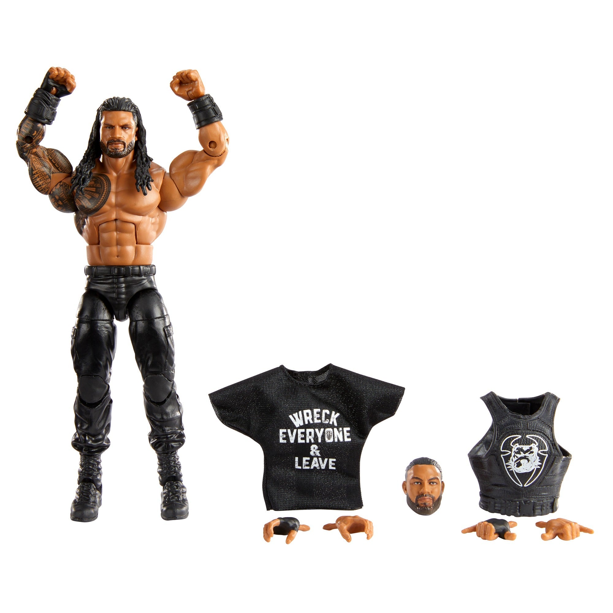 WWE Elite Series 84 Action Figure - Roman Reigns with Deluxe Features