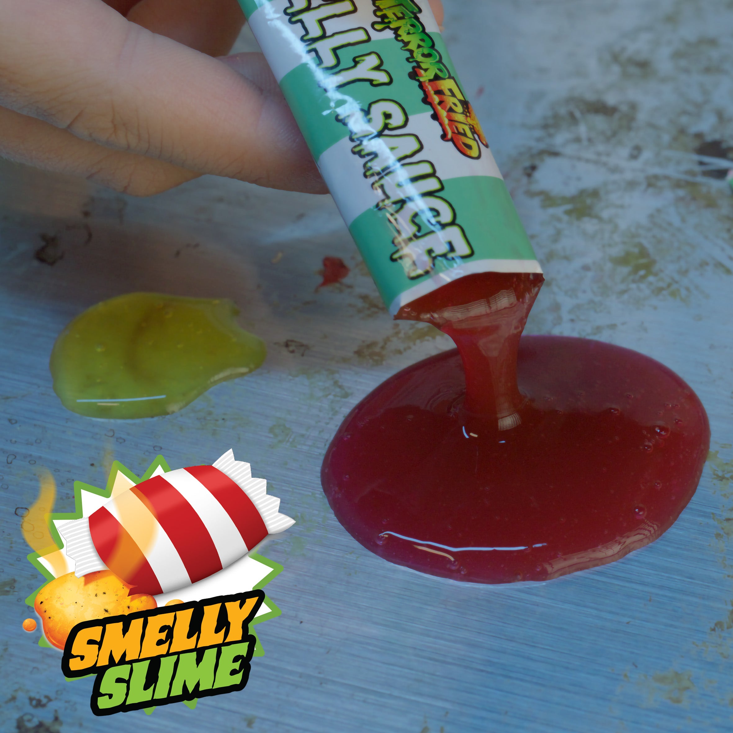 Spooky Terror - Fried Ooze Burger with Surprise Elements