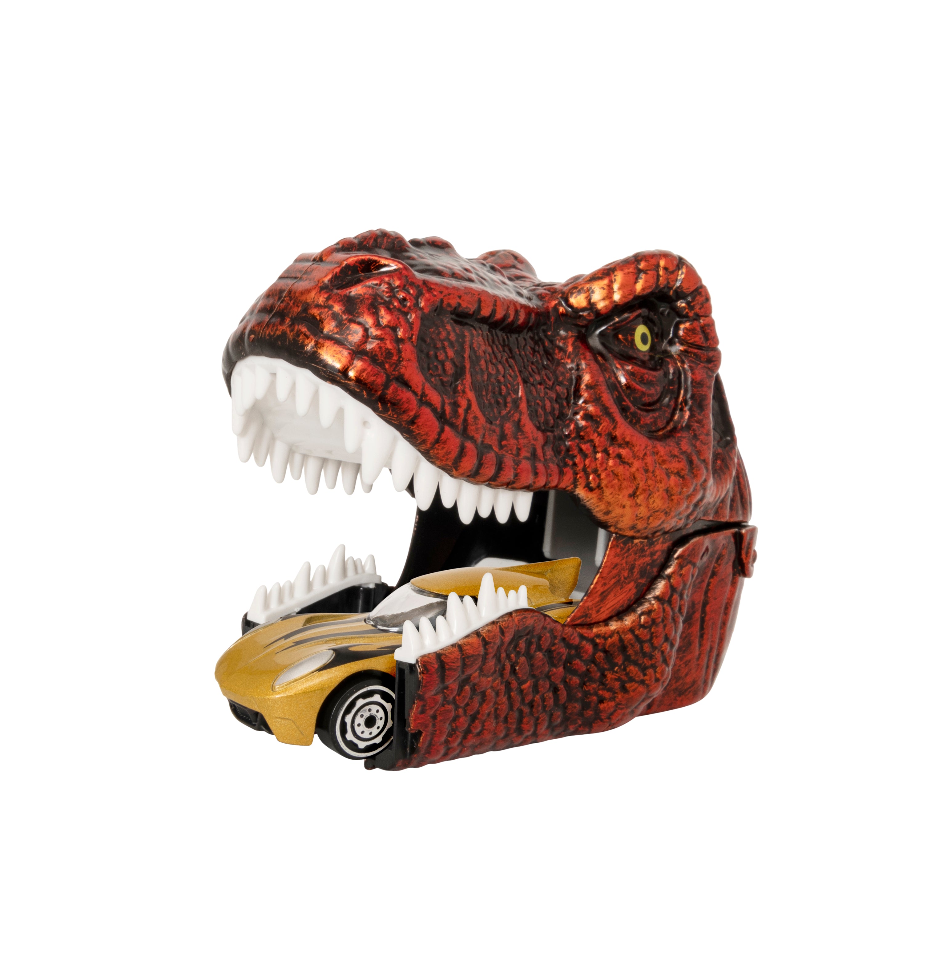 Hot Sale! Teamsterz Dinosaur Car Launcher with Assorted Die - cast Vehicles