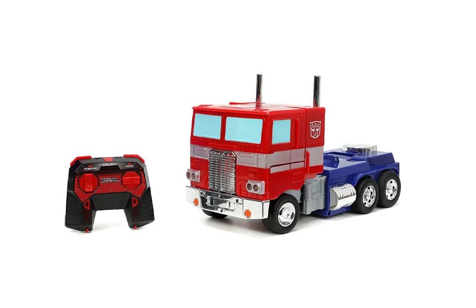 Hot! Transformers Autobot Optimus Prime Remote - Controlled Convertible