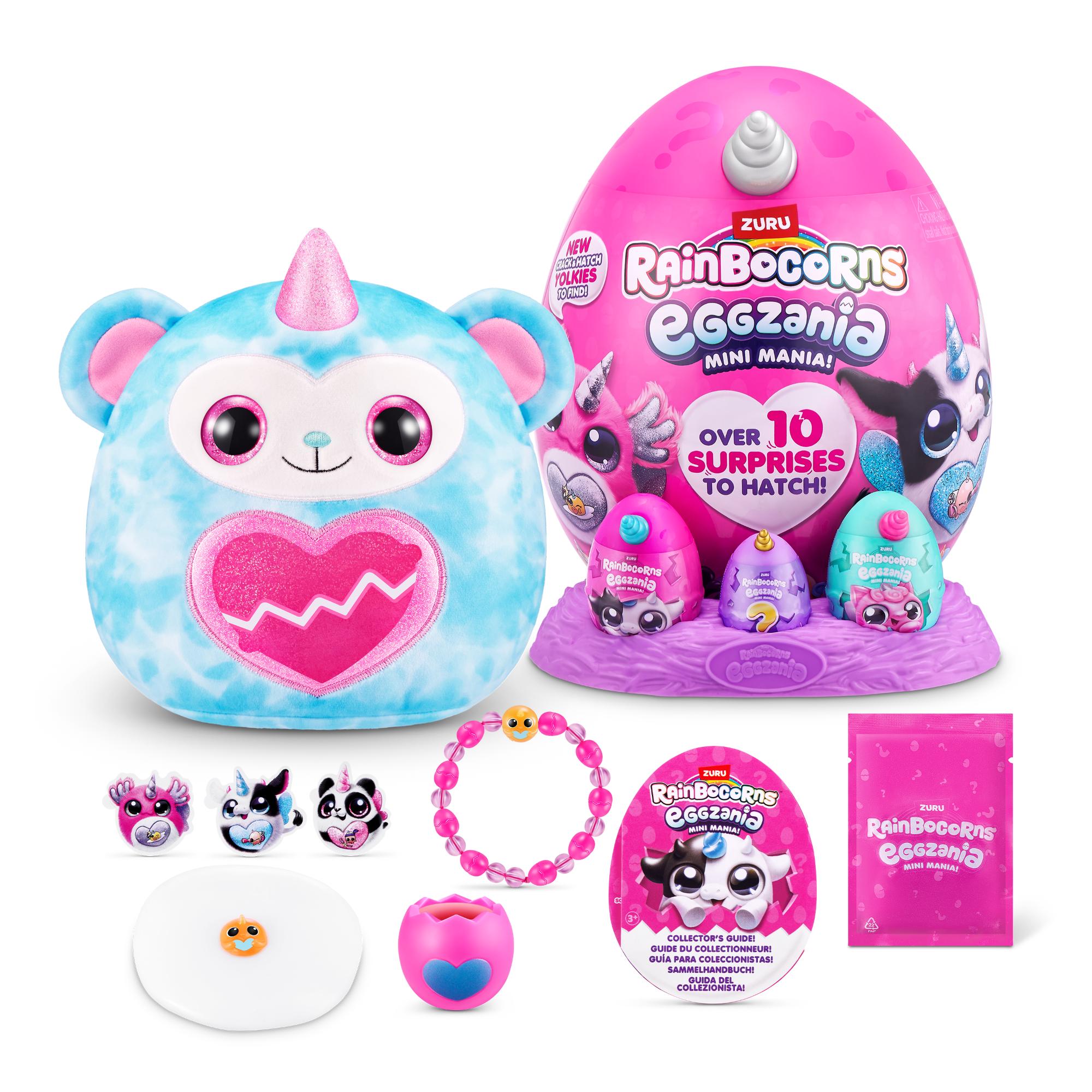ZURU Assorted Mini Rainbocorns Eggzania with Surprises