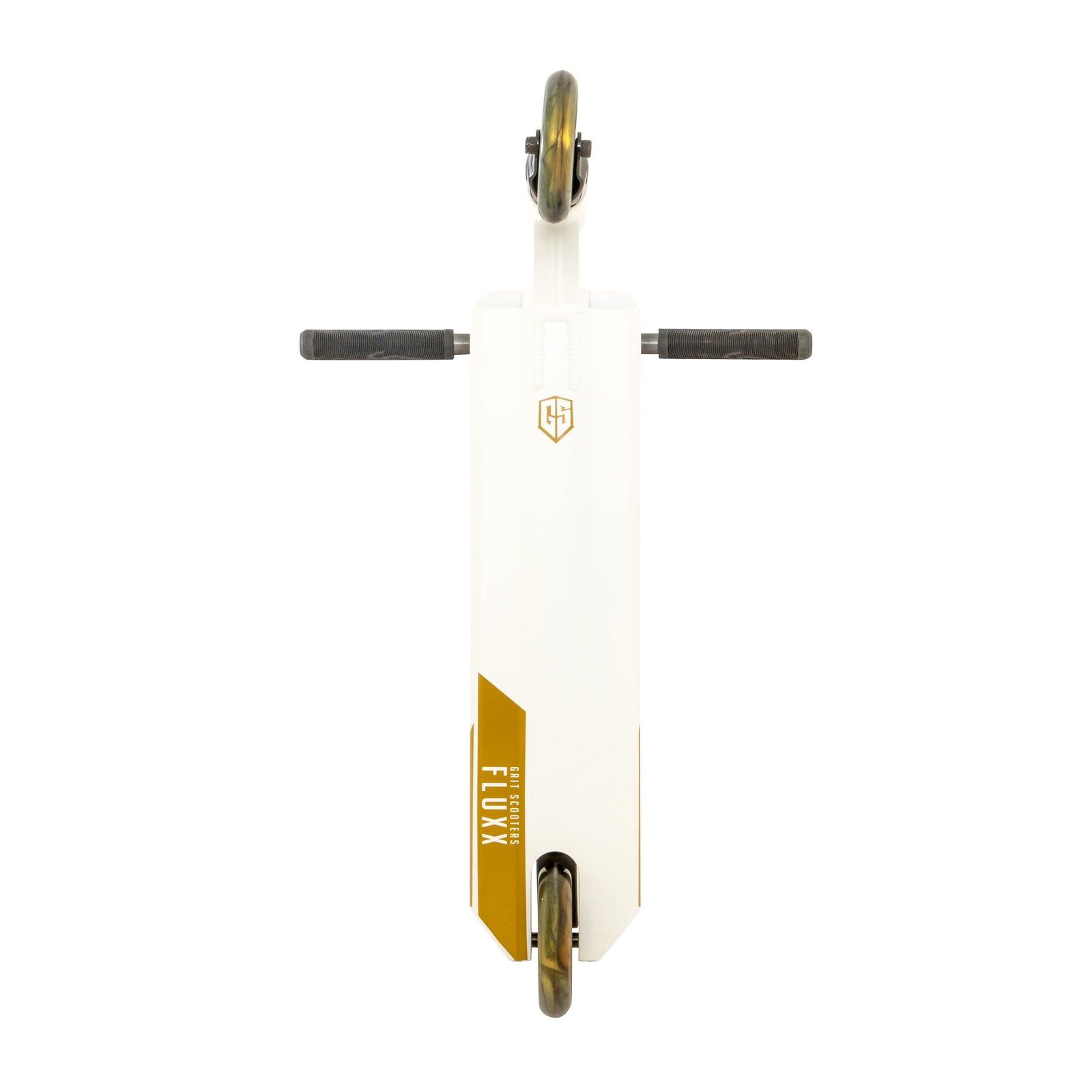 On Sale! Grit Fluxx White/Grey Scooter with Yellow - Ideal for Beginner to Expert Riders