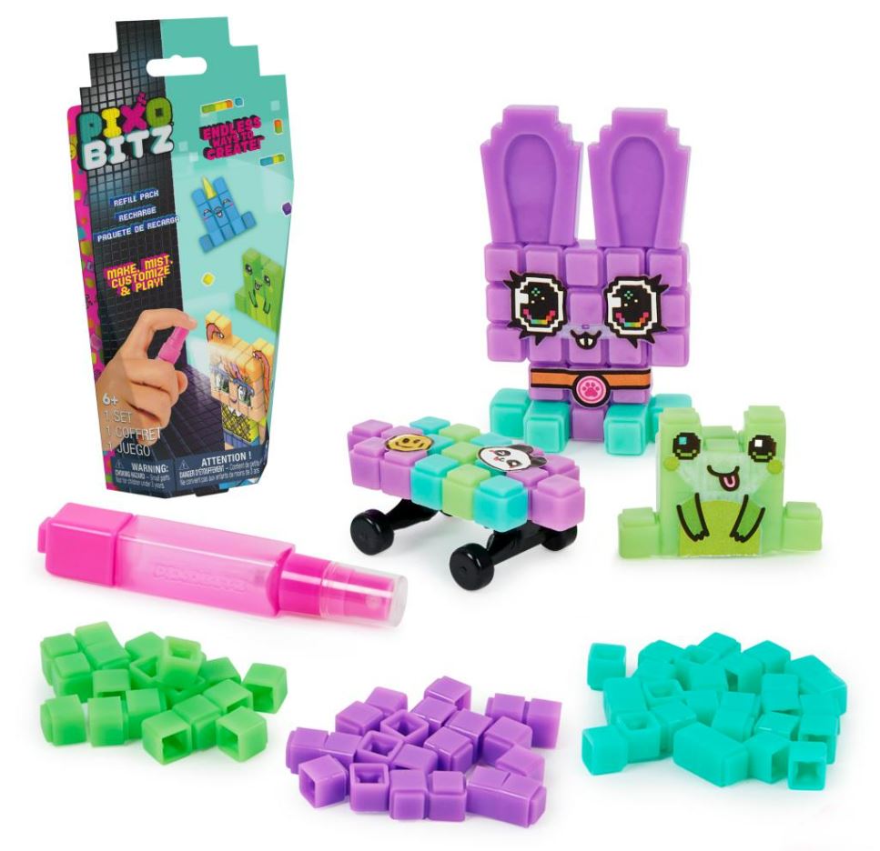 Pixobitz Assorted Styles Refill Pack for Endless Creative Fun