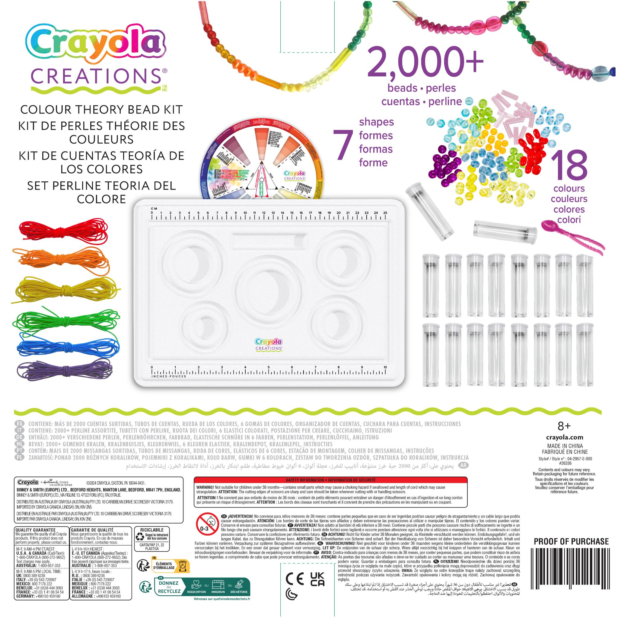 Crayola Colour Theory Bead Kit - Create Your Own!