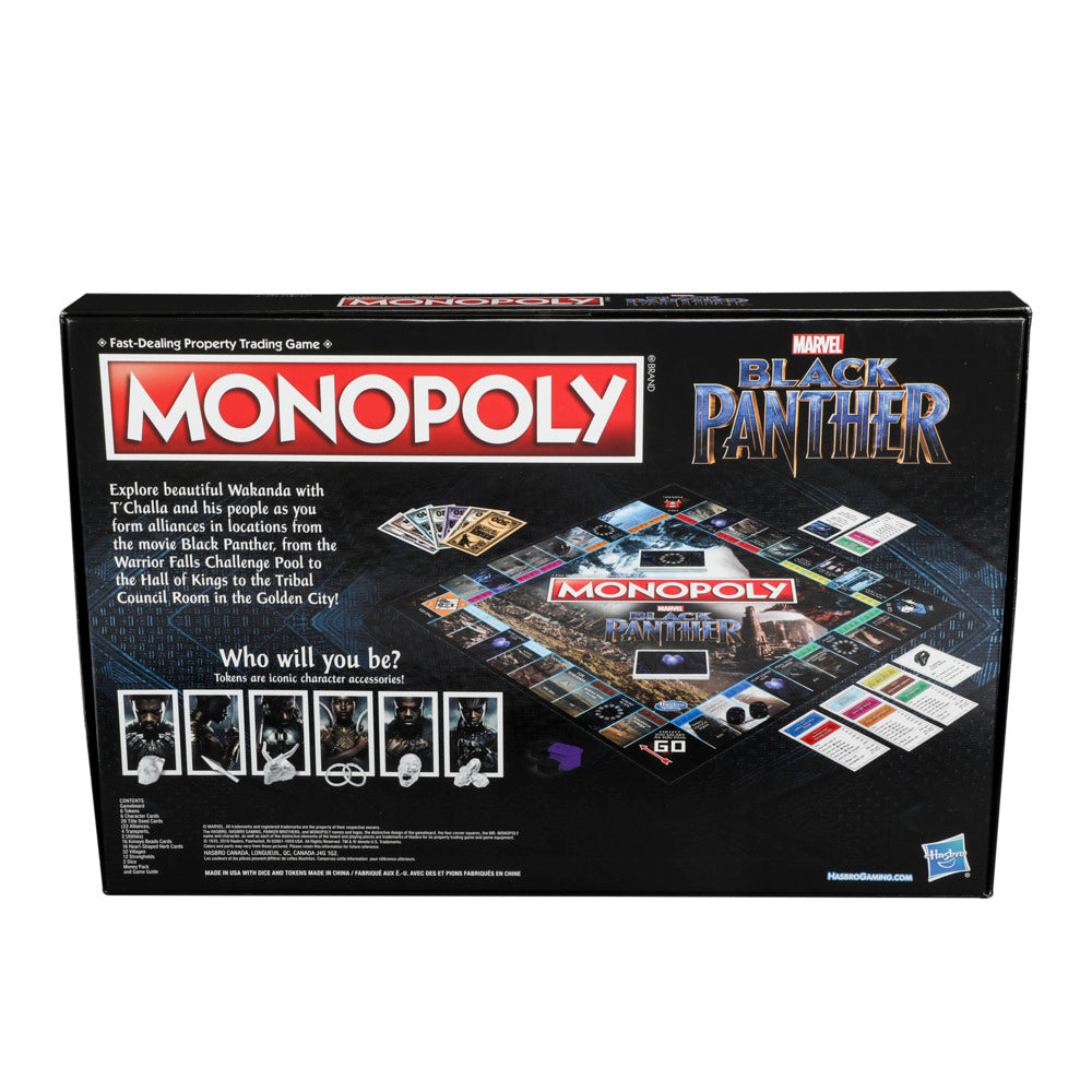 Hot Sale! Monopoly Board Game - Marvel Black Panther 2 Edition