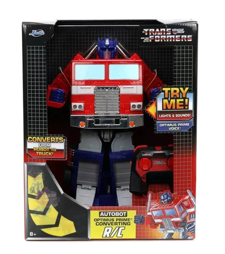Hot! Transformers Autobot Optimus Prime Remote - Controlled Convertible