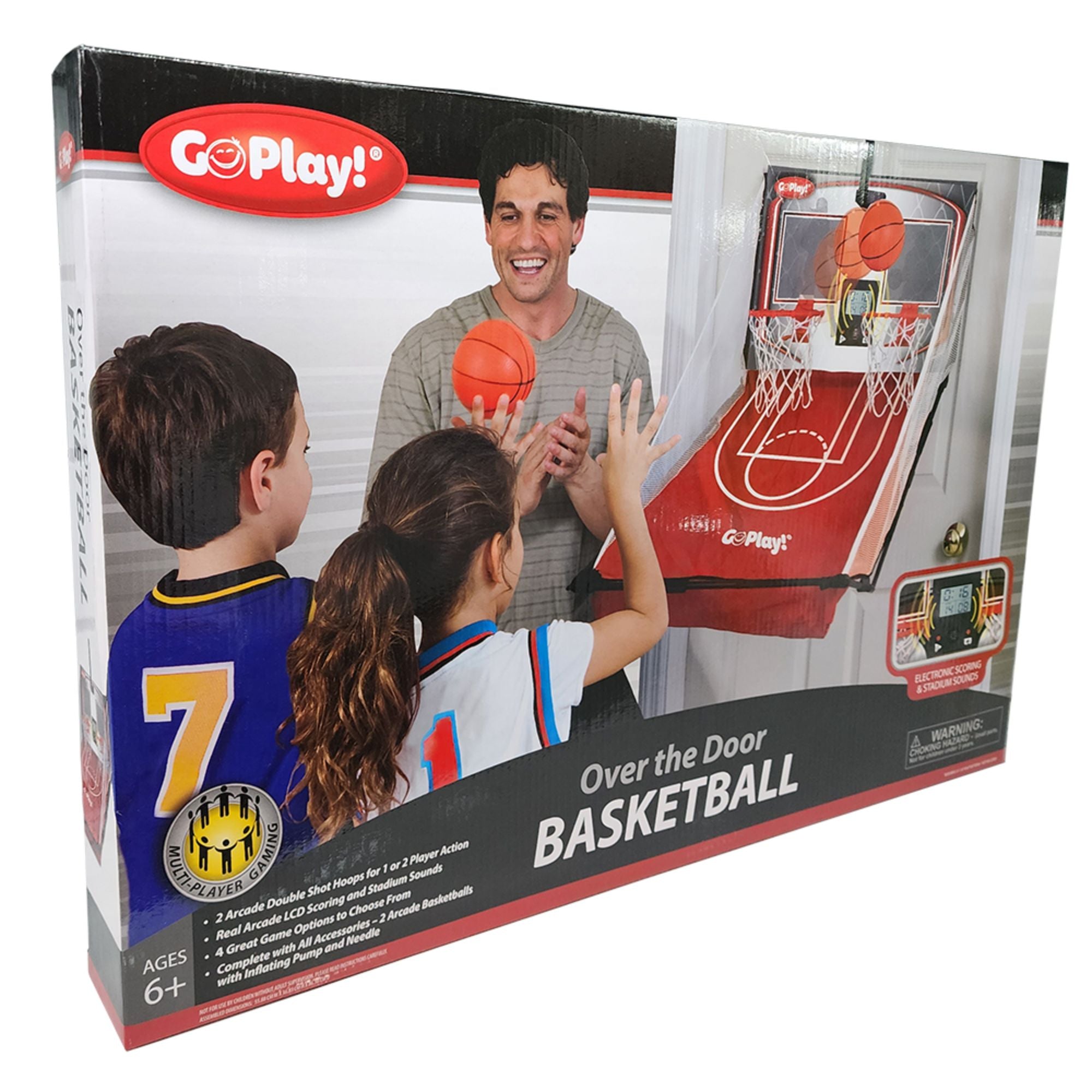 Go Play! 2 - Player Over - The - Door Arcade Style Basketball Game